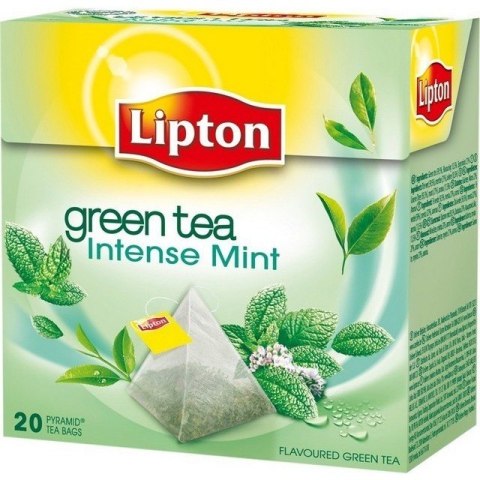 Herbata Lipton Piramid zielona z miętą (20)