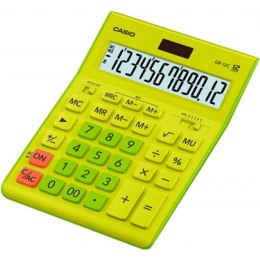 Kalkulator Casio GR-12C, LIMONKOWY