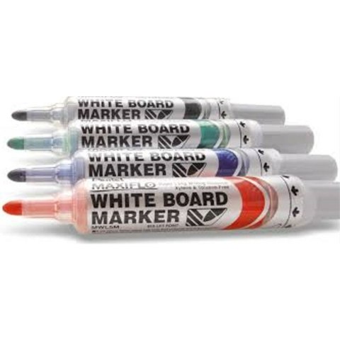 Marker do tablic Pentel Maxiflo MWL5W zielony, ZIELONY