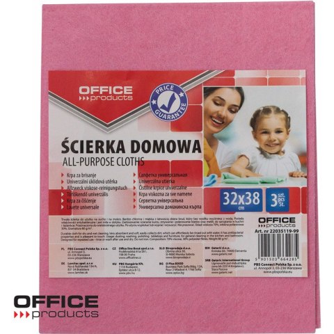 Ściereczki Office Products 32x38cm 70% wiskoza (3)