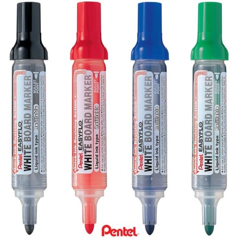 Marker do tablic Pentel Easyflo MW50M czarny, CZARNY