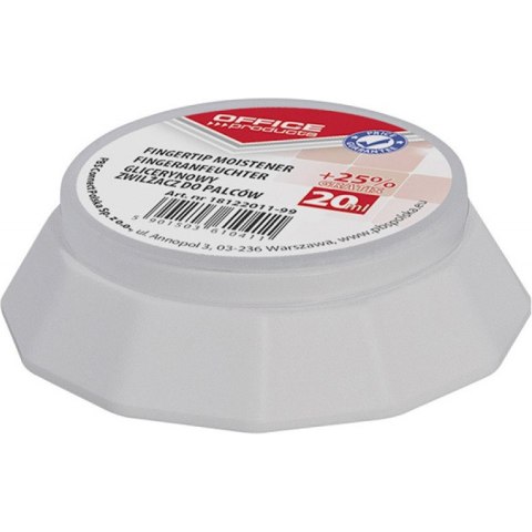 Zwilżacz do palców Office Products 25ml glicerynowy