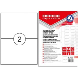 Etykiety Office Products A4 210x148mm białe (100)