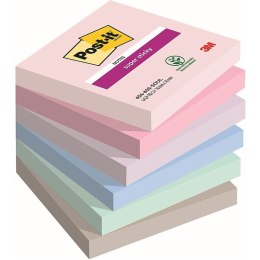 Karteczki Post-it Super Sticky 76x76mm (654-6SS-SOUL) (6x90)