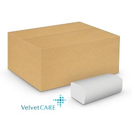 Ręczniki składane Velvet Care V-Fold 2w celuloza białe (20x150)