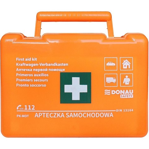 Apteczka samochodowa Donau Safety DIN 13164 w pudełku