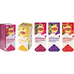 Herbata Lipton Refresh Blue Fruit Tea (25), OWOCE JAGODOWE