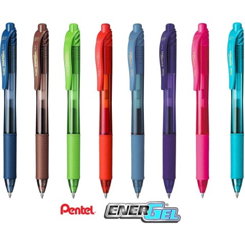 Pióro kulkowe Pentel EnerGel BL107 różowe