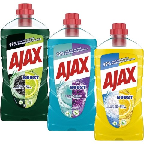 Płyn uniwersalny Ajax Boost 1L Baking soda + Lemon